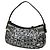 Borsa Salvatore Ferragamo Logo AU-21 Marrone Nero Argento - vista 2