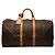 Borsa Boston Louis Vuitton Monogram Keepall 55 Marrone