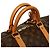 Borsa Boston Louis Vuitton Monogram Keepall 55 Marrone - vista 8