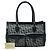 Borsa Tote Christian Dior Dior Trotter Marrone Nero - vista 12