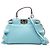 Borsa Fendi Micro Peekaboo Blu
