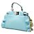 Borsa Fendi Micro Peekaboo Blu - vista 2