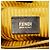 Borsa a spalla 2-Way Fendi Toujours Marrone Nero Bianco Giallo - vista 10