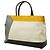 Borsa a spalla 2-Way Fendi Toujours Marrone Nero Bianco Giallo - vista 2