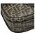 Borsa a tracolla Fendi Zucca Marrone - vista 5