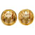Orecchini rotondi Chanel Coco Mark D'oro - vista 3