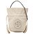 Borsa a tracolla Gucci Interlocking G Blondie con catena Bianco sporco