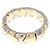 Bulgari Anello a fascia Bvlgari in oro bianco e oro giallo - vista 3