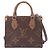 Borsa Louis Vuitton OnTheGo BB Monogram Giant Reverse Marrone