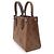 Borsa Louis Vuitton OnTheGo BB Monogram Giant Reverse Marrone - vista 3