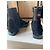 Stivaletti Emporio Armani in Pelle Nera e Glitter - vista 9