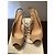 Carla G. Sandalias slingback de ante beige - vista 3