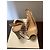 Carla G. Sandalias slingback de ante beige - vista 4