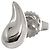 Orecchini a lobo Teardrop in platino Tiffany & Co. - vista 2
