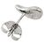 Orecchini a lobo Teardrop in platino Tiffany & Co. - vista 4
