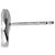 Orecchini a lobo Teardrop in platino Tiffany & Co. - vista 6