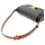 Céline Borsa a tracolla Celine Triomphe Claude Marrone Nero  - vista 6