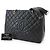 Borsa Chanel Matelasse Grand Chain Tote Nero - vista 2