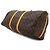 Borsa Louis Vuitton Keepall Bandouliere 55 Monogram Monogramma - vista 8