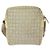 Bulgari Bolsa de Ombro/Necessaire BVLGARI Logomania em Lona Bege e Couro - vista 2