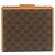 Céline Celine Vintage Macadam Brown Leather Bi-fold Wallet - view 2