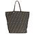 Fendi Zucca Tote Bag Braun Leder und Canvas - Ansicht 2