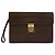 Bolso de mano Loewe Anagram de piel marrón Castaño