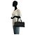 Bolso de hombro Louis Vuitton Epi Soufflot de cuero negro - vista 7