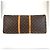 Borsa Boston Louis Vuitton Monogram Keepall 55 Marrone Monogramma - vista 10