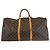 Borsa Boston Louis Vuitton Monogram Keepall 55 Marrone Monogramma - vista 2