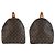 Borsa Boston Louis Vuitton Monogram Keepall 55 Marrone Monogramma - vista 8