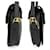 Sac à épaule vintage en cuir noir Yves Saint Laurent  - vue 8