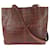 YVES SAINT LAURENT Vintage Schultertasche aus Leder mit Whipstitch-Nähten Braun  - Ansicht 1