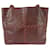 YVES SAINT LAURENT Vintage Schultertasche aus Leder mit Whipstitch-Nähten Braun  - Ansicht 2