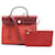 Hermès Herbag Zip PM Borsa a mano 2-Way Rosso  - vista 1