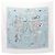Hermès Foulard Hermes Carre 90 BRIDES de GALA Bianco Blu Multicolore