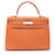 Hermès Borsa Hermes Kelly 32 Arancione