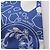 Hermès Foulard Hermes Twilly LA DANSE DES AMAZONES Bianco Blu - vista 4