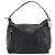 Borsa a Tracolla Coach in Pelle 2way Nera Tono Oro Auth 195478A Nero - vista 13