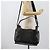 Borsa a Tracolla Coach in Pelle 2way Nera Tono Oro Auth 195478A Nero - vista 27