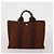 Hermès Borsa HERMES Fourre Tout in cotone 5 Set Nero Rosso Blu Navy Auth BA14521 - vista 12