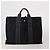Hermès Borsa HERMES Fourre Tout in cotone 5 Set Nero Rosso Blu Navy Auth BA14521 - vista 3