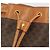 Céline Borsa a Tracolla CELINE Macadam Canvas PVC Pelle Marrone Oro Auth 194254A D'oro - vista 18