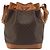 Céline Borsa a Tracolla CELINE Macadam Canvas PVC Pelle Marrone Oro Auth 194254A D'oro - vista 2