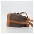 Céline Borsa a Tracolla CELINE Macadam Canvas PVC Pelle Marrone Oro Auth 194254A D'oro - vista 3