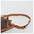 Céline Borsa a Tracolla CELINE Macadam Canvas PVC Pelle Marrone Oro Auth 194254A D'oro - vista 8