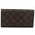 LOUIS VUITTON PochettePorte MonnaieCredit Long Wallet M61726 LV Auth bs36706 Monogramme - vue 2