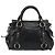 Borsa a mano Miu Miu in pelle nera tono oro Auth 195427 Nero - vista 2