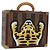 LOUIS VUITTON Monogram HUMAN MADE NIGO Cotoville 40 Trunk M20464 Auth BA14605SM Giallo Monogramma