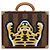 LOUIS VUITTON Monogram HUMAN MADE NIGO Cotoville 40 Trunk M20464 Auth BA14605SM Giallo Monogramma - vista 2